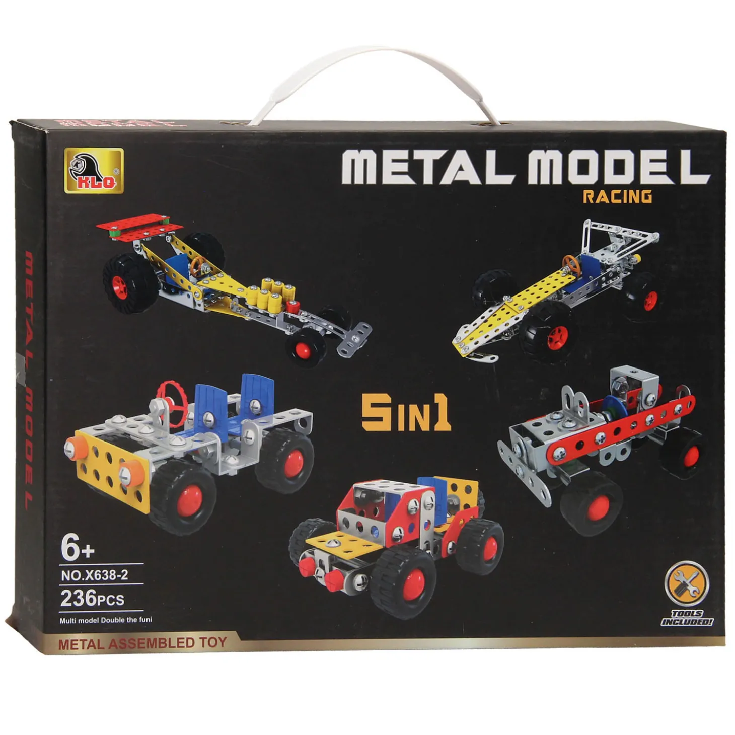 Constructieset Voertuigen 5in1, 236dlg.