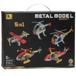 Constuctieset Vliegtuigen 5in1, 212dlg.