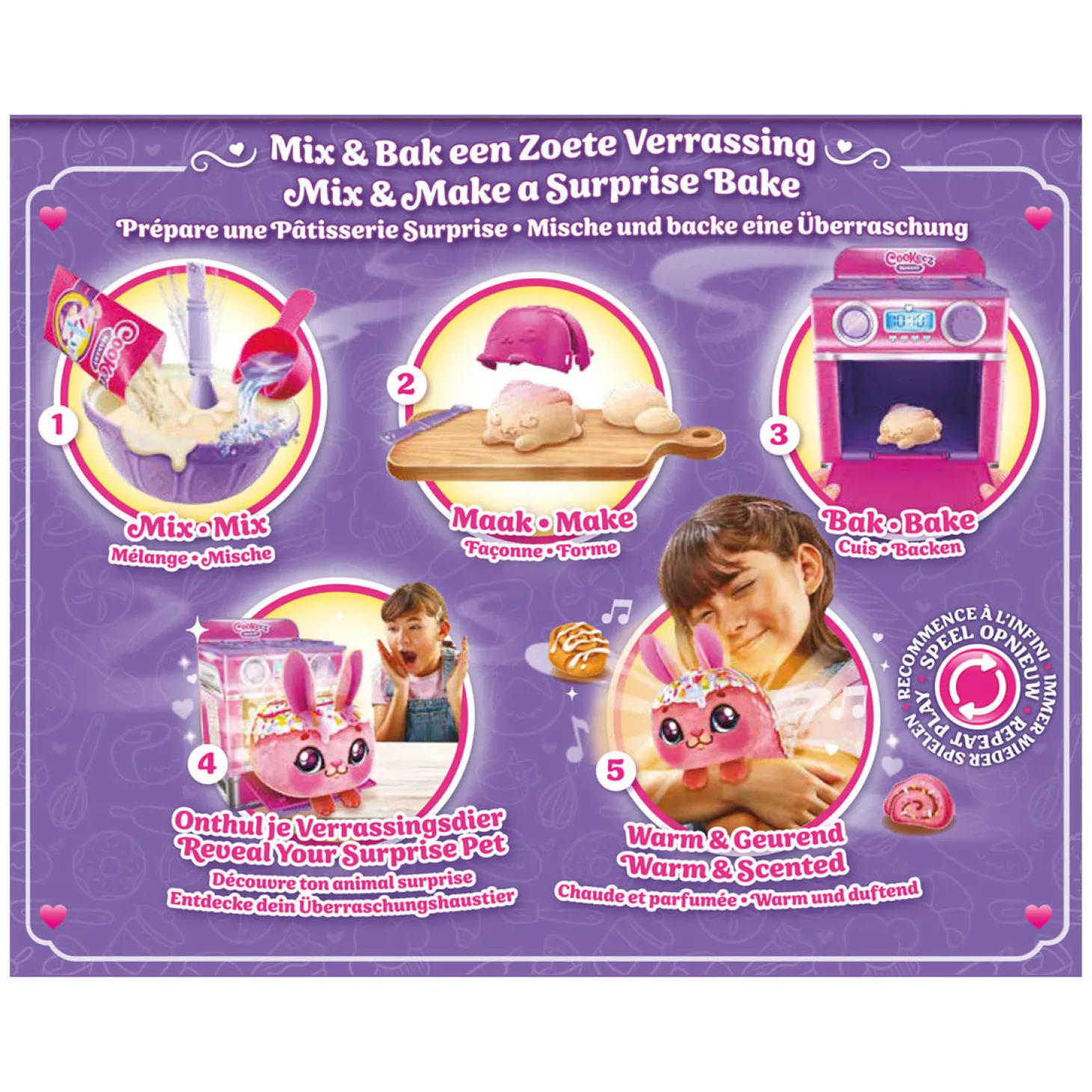 Cookeez Makery Maak je Knuffel Koekjes