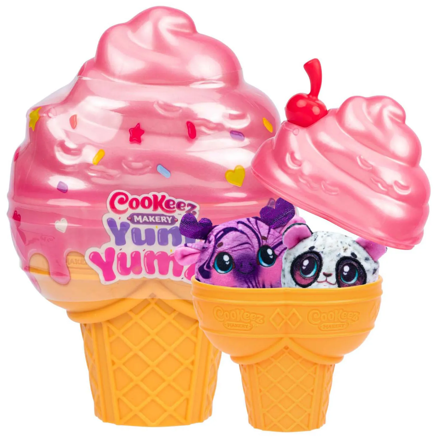 Cookeez Makery Yum Yumz Surprise Knuffel, 2-pack
