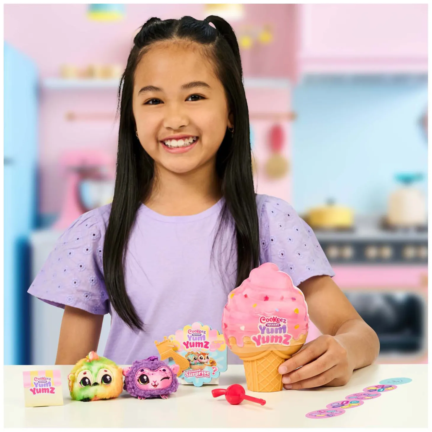 Cookeez Makery Yum Yumz Surprise Knuffel, 2-pack