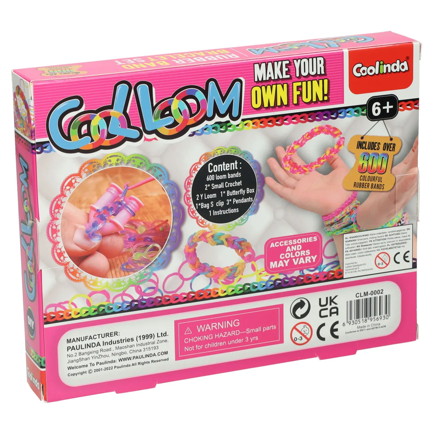 Cool Loom in Vlinder Opbergdoos, 600dlg.