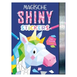 Coole Shiny Stickers Stickerboek Magische Wezens, 12 Mozaïeken