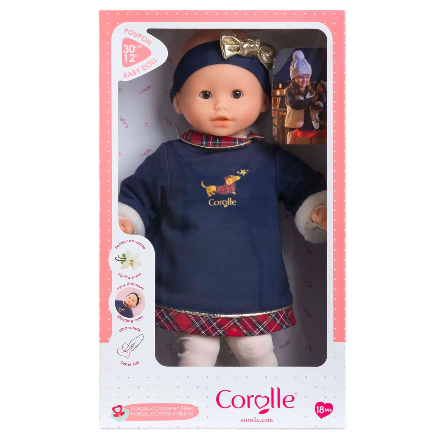 Corolle Babypop Calin Margaux Holidays, 30cm.