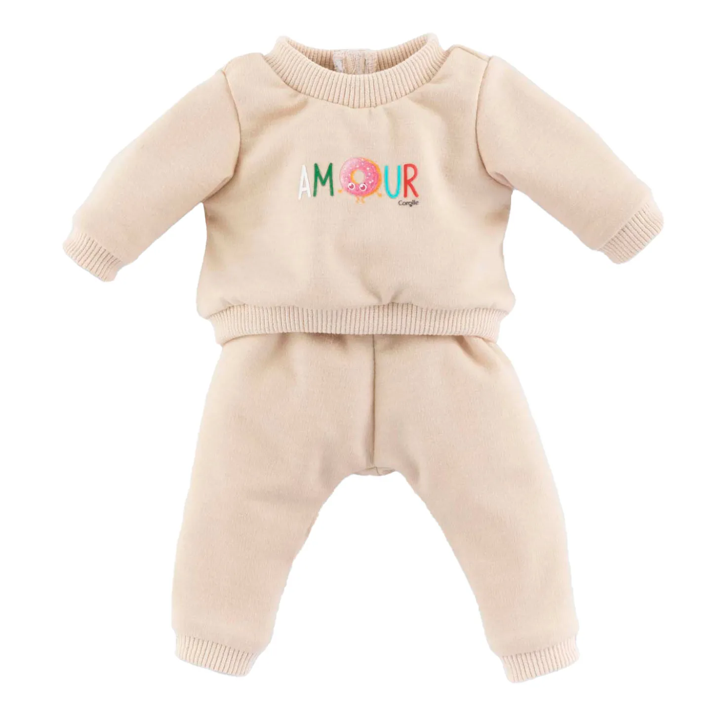 Corolle Beige Trainingspak voor Babypop, 30cm