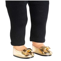 Corolle Gouden Ballerina Schoenen voor Poppen, 36cm