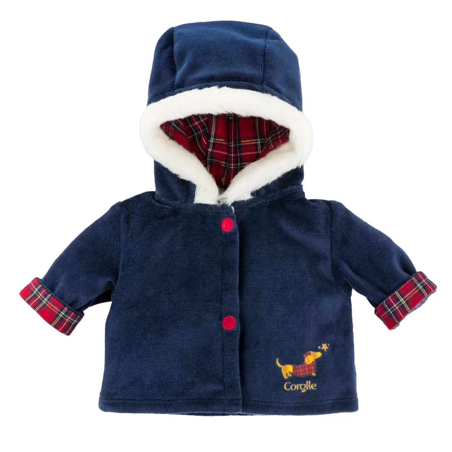 Corolle Holidays Jas voor Babypop, 30cm