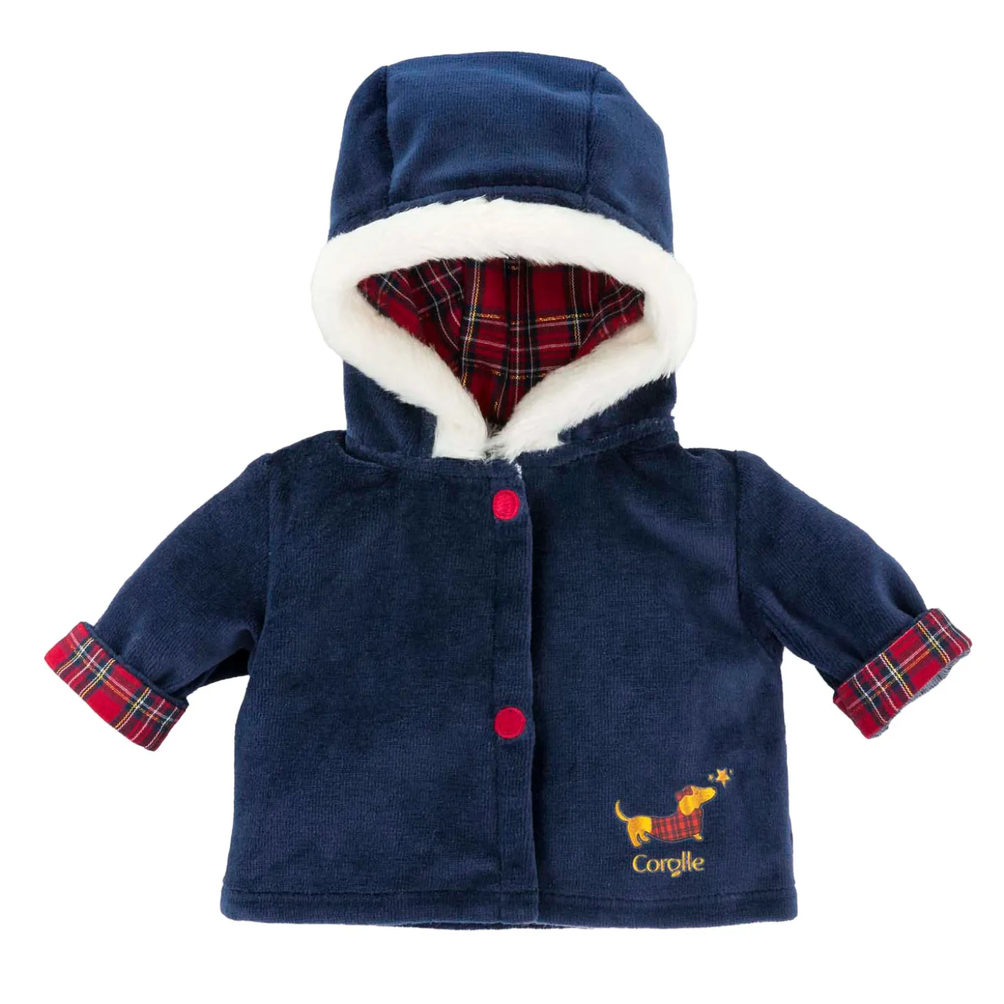 Corolle Holidays Jas voor Babypop, 36cm