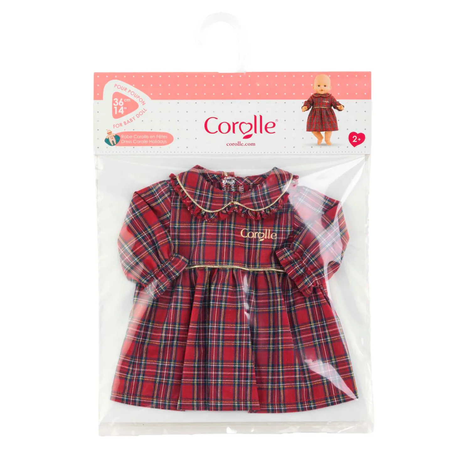 Corolle Holidays Jurk voor Babypop, 36cm