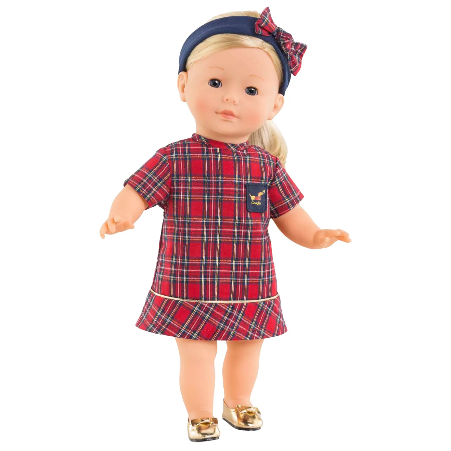 Corolle Holidays Jurkje en Haarband voor Babypop, 36cm