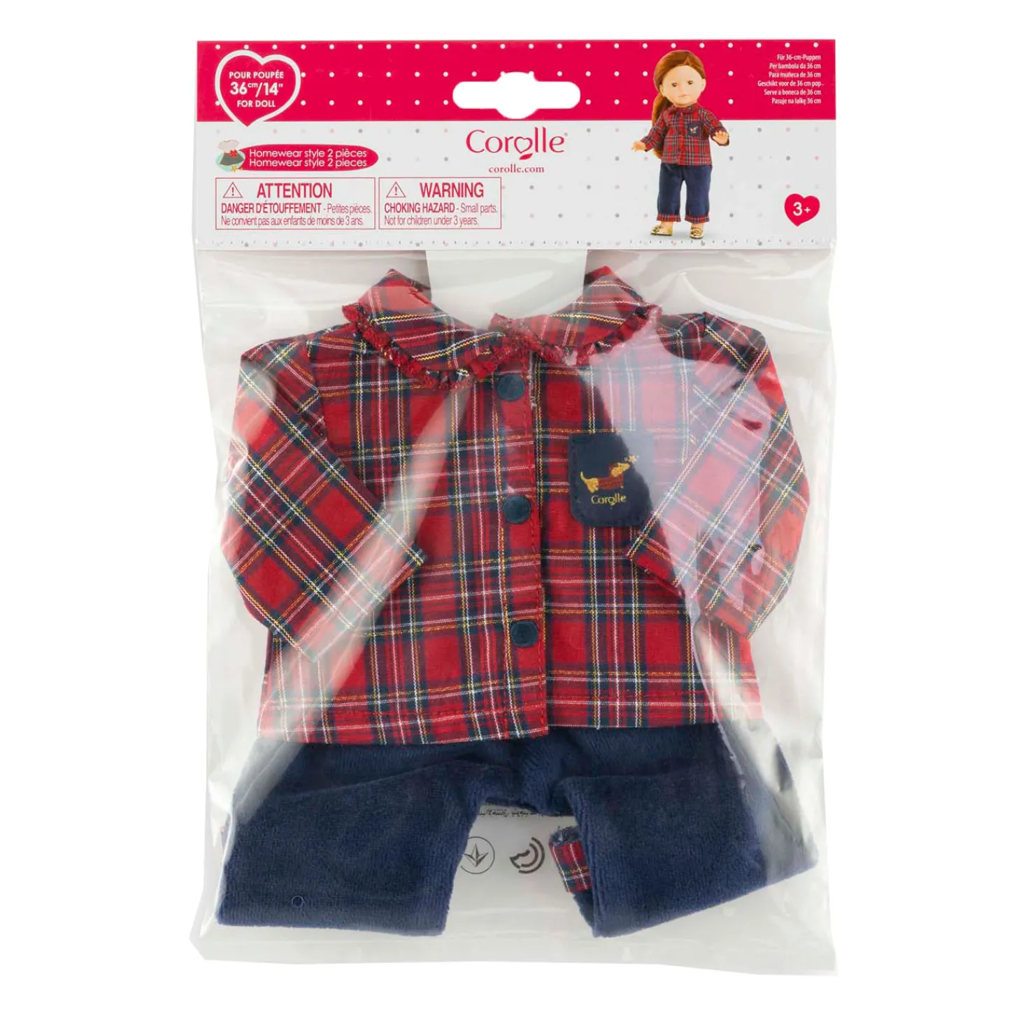 Corolle Homewear Stijl voor Poppen van 36cm, 2dlg