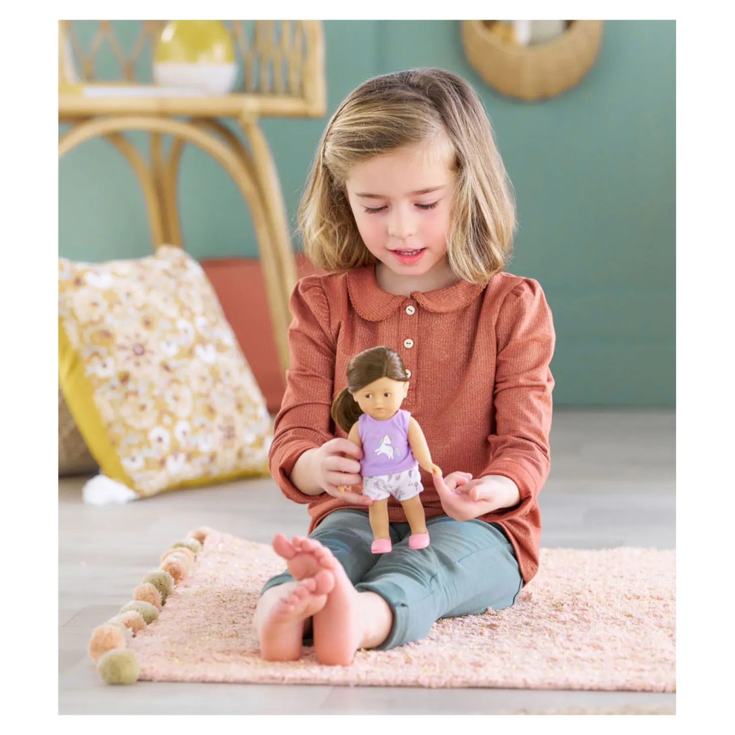 Corolle Mini Corrolines Romy Eenhoorn Pop, 20cm