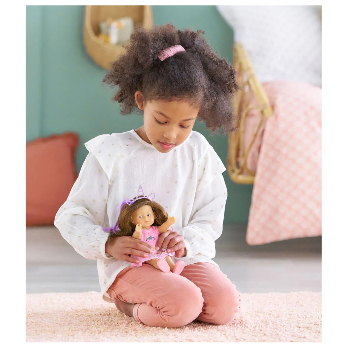 Corolle Mini Corrolines Romy Eenhoorn Pop, 20cm