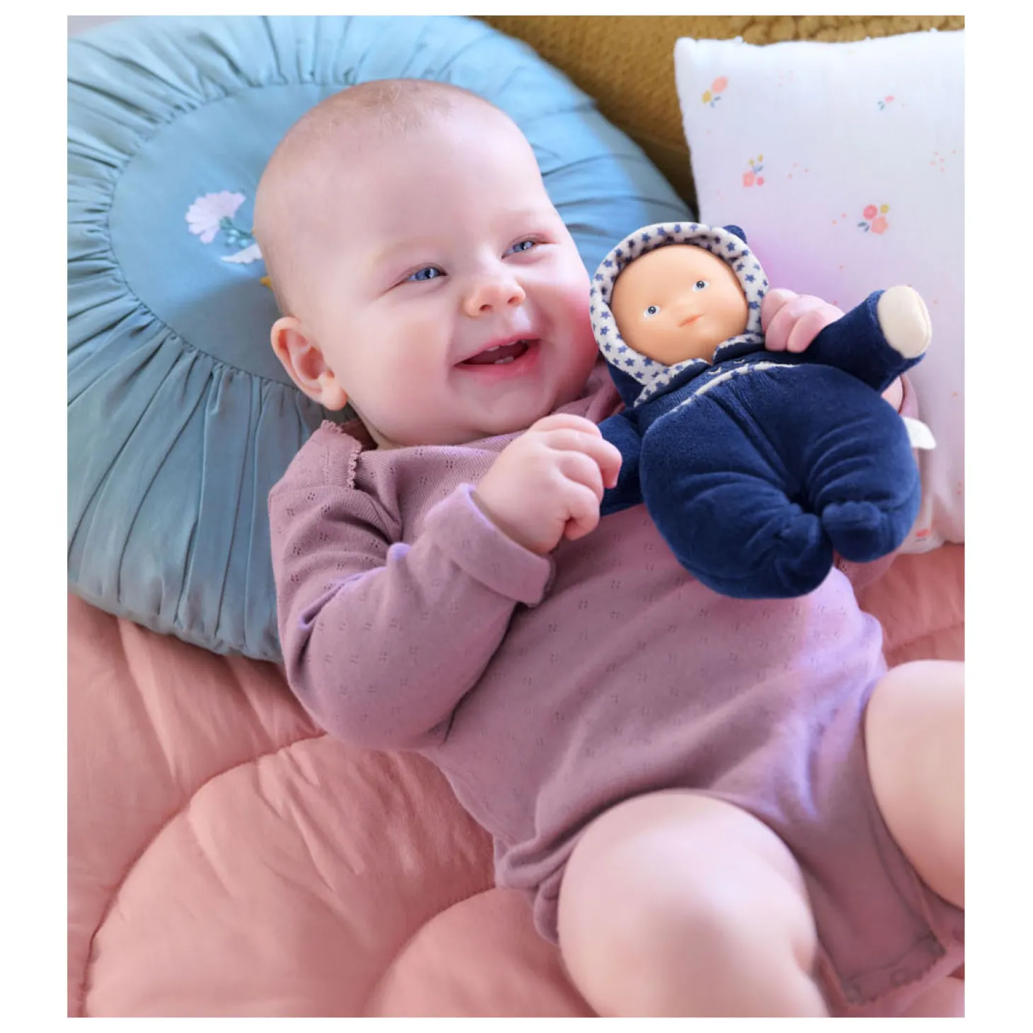 Corolle Mon Doudou Babidoux Navy Blue Starry Dreams Babypop, 20cm