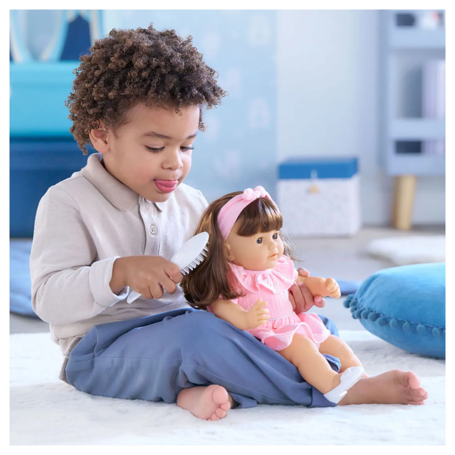 Corolle Mon Grand Poupon Babypop met Lang Haar - Julie, 36cm