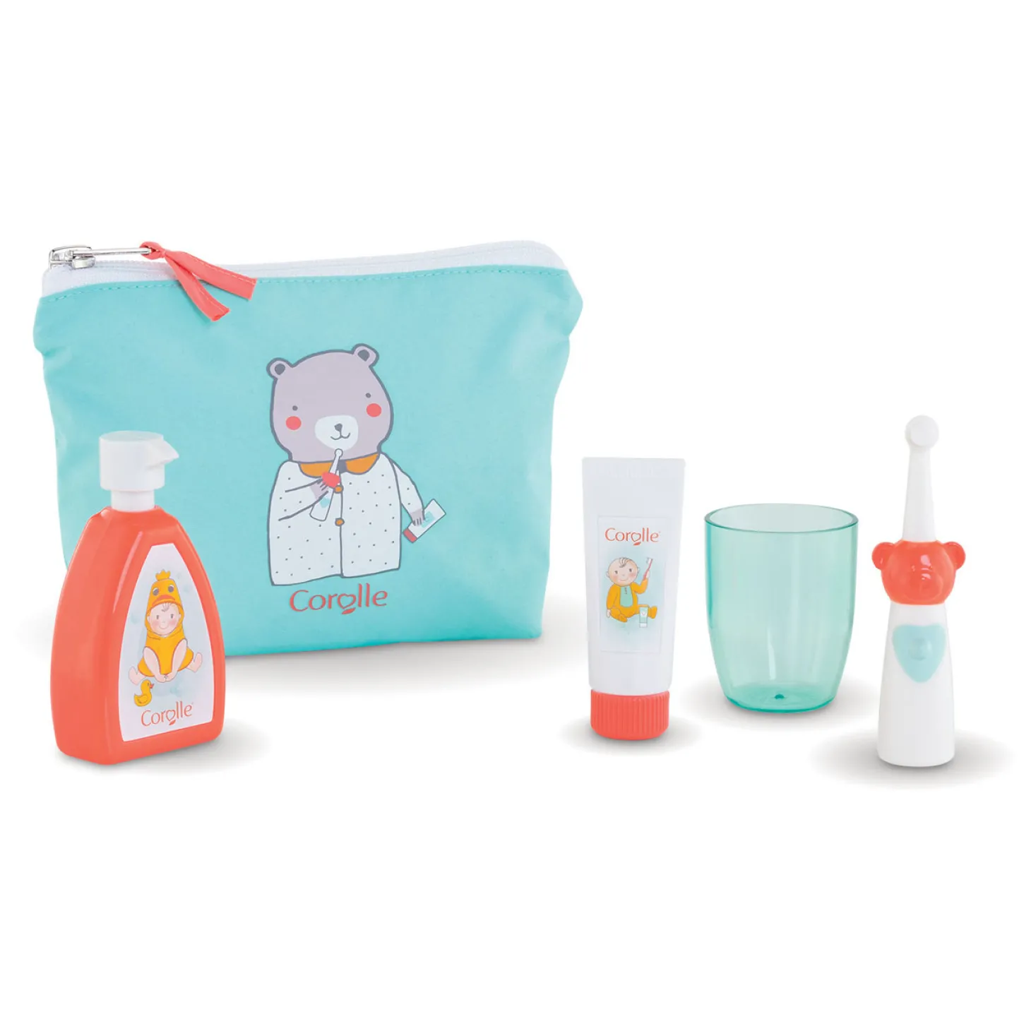 Corolle Mon Grand Poupon - Poppen Verzorgingsset in Tasje