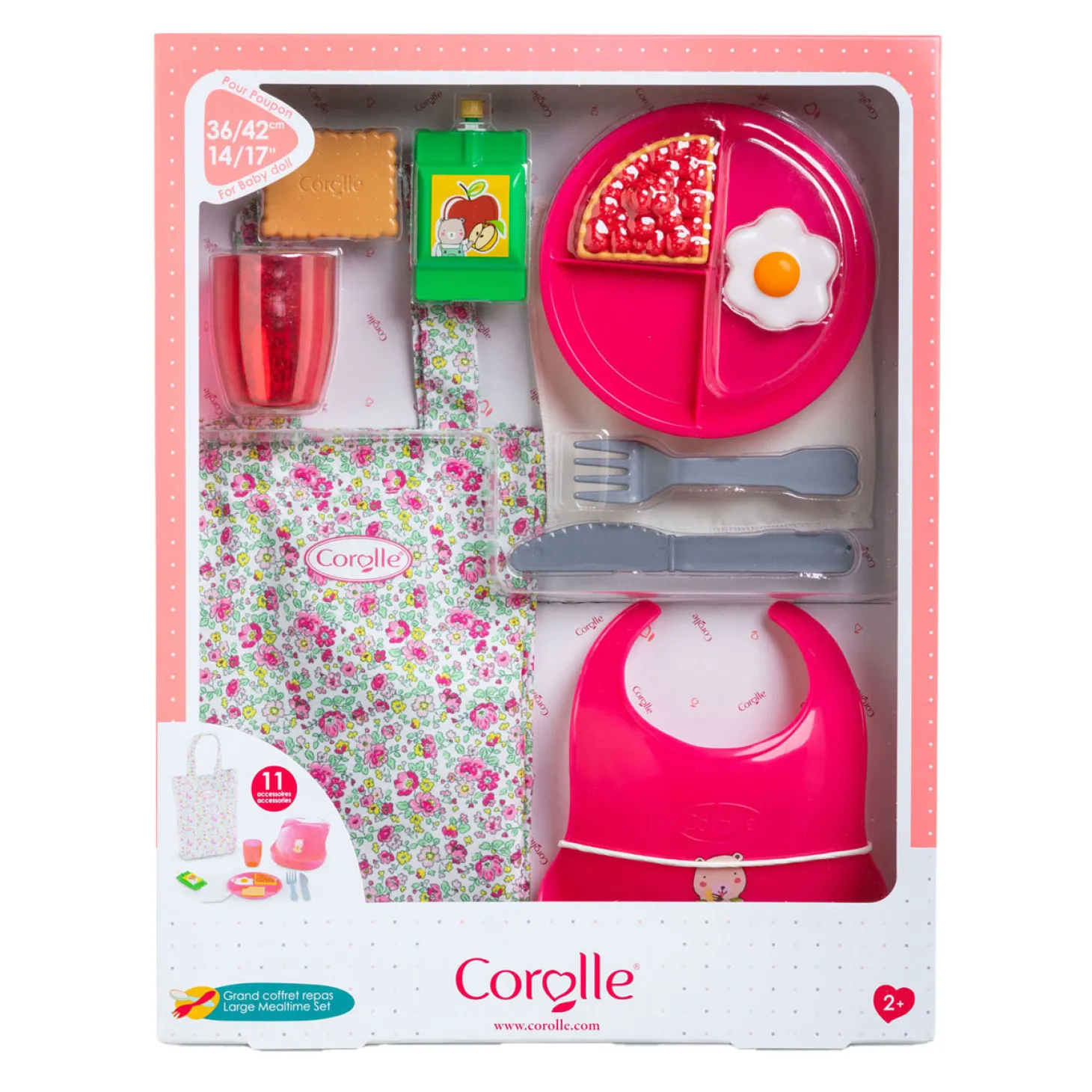 Corolle Mon Grand Poupon - Poppen Verzorgingsset Etenstijd