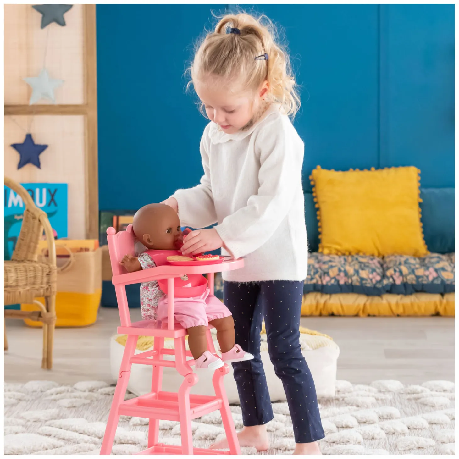 Corolle Mon Grand Poupon - Poppen Verzorgingsset Etenstijd