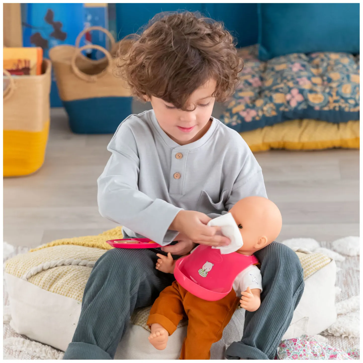 Corolle Mon Grand Poupon - Poppen Verzorgingsset Etenstijd