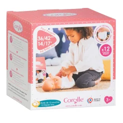 Corolle Mon Grand Poupon Luiers, 12st.