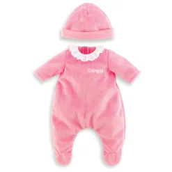 Corolle Mon Grand Poupon - Pyjama Roze met Muts, 36cm