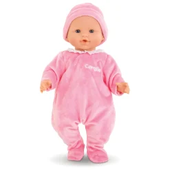 Corolle Mon Grand Poupon - Pyjama Roze met Muts, 36cm