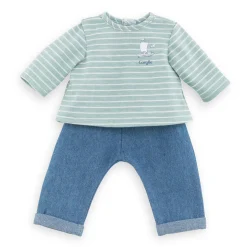 Corolle Mon Grand Poupon - Poppen Broek met Shirt, 36cm