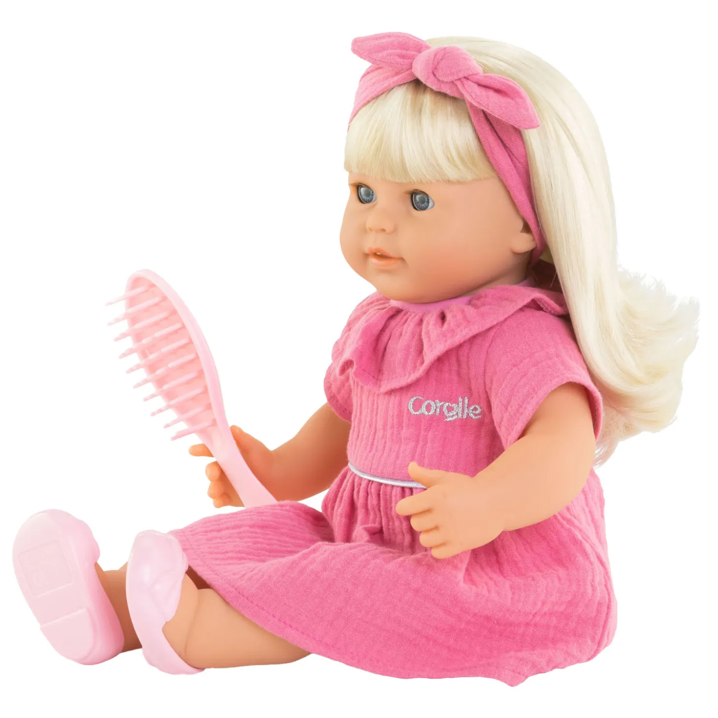 Corolle Mon Grand Poupon Babypop met Lang Haar - Jade, 36cm