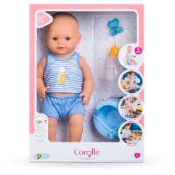 Corolle Mon Grand Poupon Drink- en Plaspop - Paul, 36cm