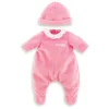Corolle Mon Premier Poupon - Pyjama Roze met Muts, 30cm
