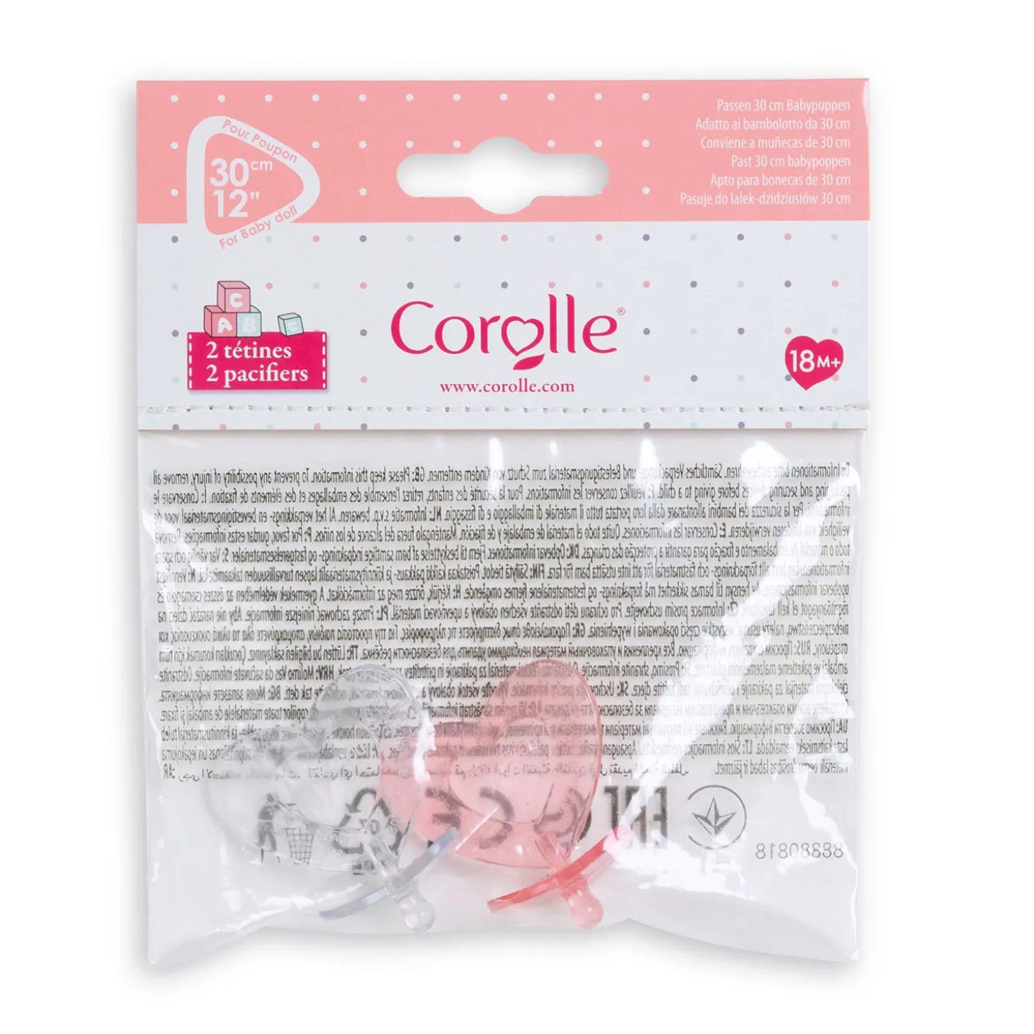 Corolle Mon Premier Poupon - Poppenspeentjes, 2st.