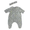 Corolle Poppen Pyjama Glitter in het Donker en Haarband, 36cm