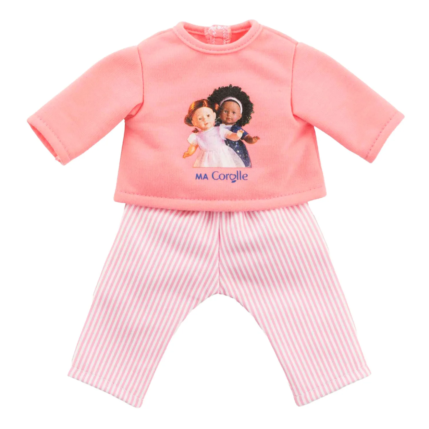 Corolle Roze Pyjama voor Poppen van 36cm, 2dlg.
