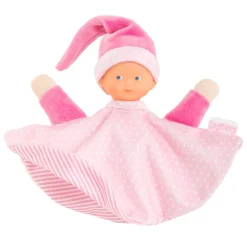 Corolle Tidoudou - Roze Knuffeldoek, 17cm