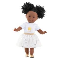 Corolle Topje en Rok Set voor Poppen van 36cm - Ivoor/Goud