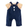 Corolle T-Shirt en Marineblauw Overall, 36cm