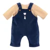 Corolle T-Shirt en Marineblauw Overall voor Babypop, 42cm