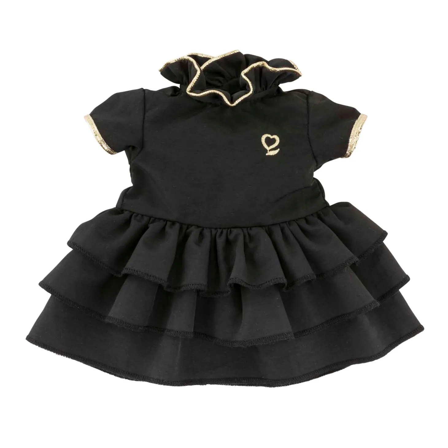 Corolle Zwarte Jurk voor Babypop, 36cm