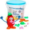 Creall Funny Characters Klei Accessoires, 130dlg