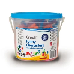 Creall Funny Characters Klei Accessoires, 130dlg