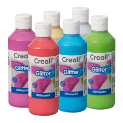 Creall Glitterverf, 6x250ml