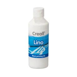 Creall Lino Blockprintverf Wit, 250ml