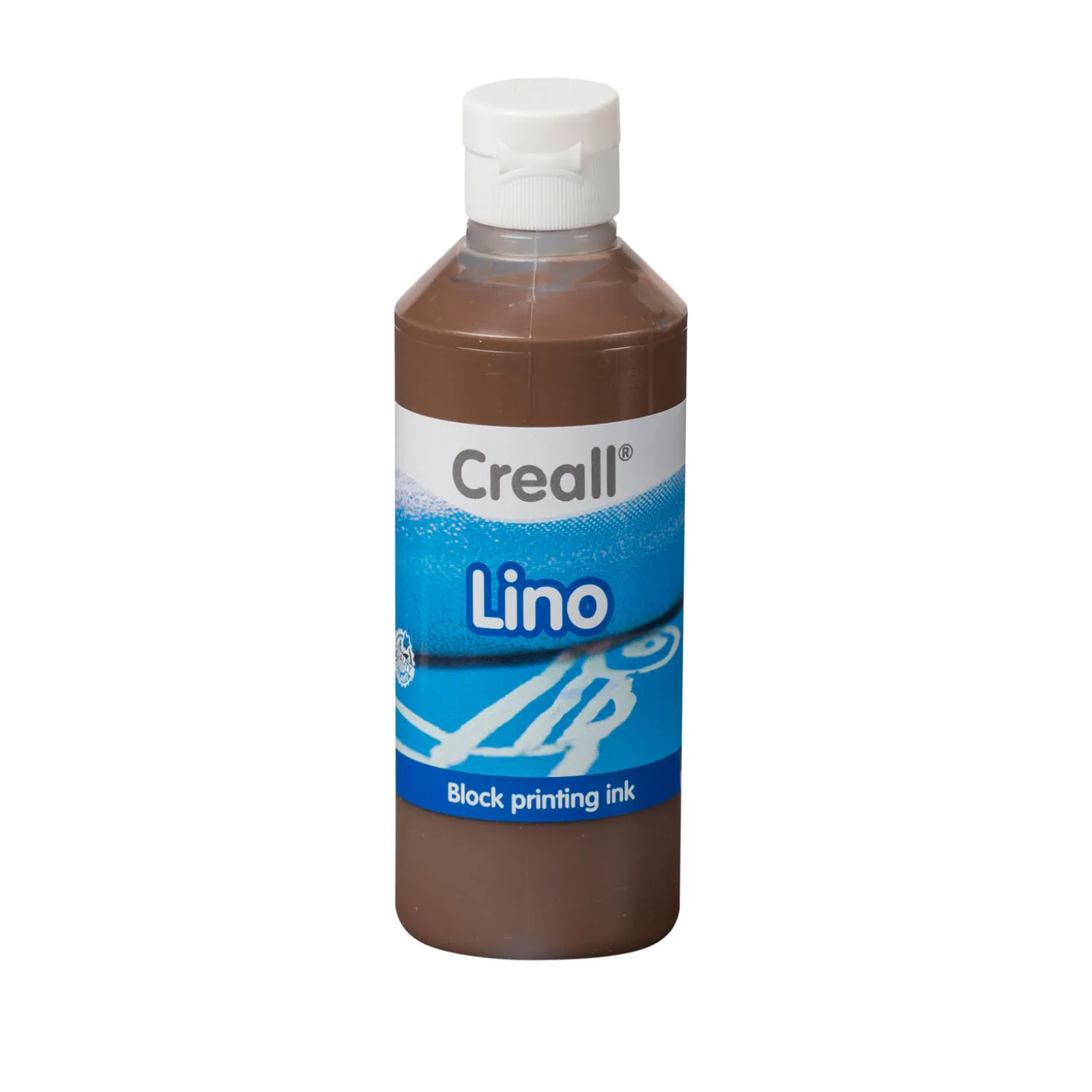 Creall Lino Blockprintverf Bruin, 250ml