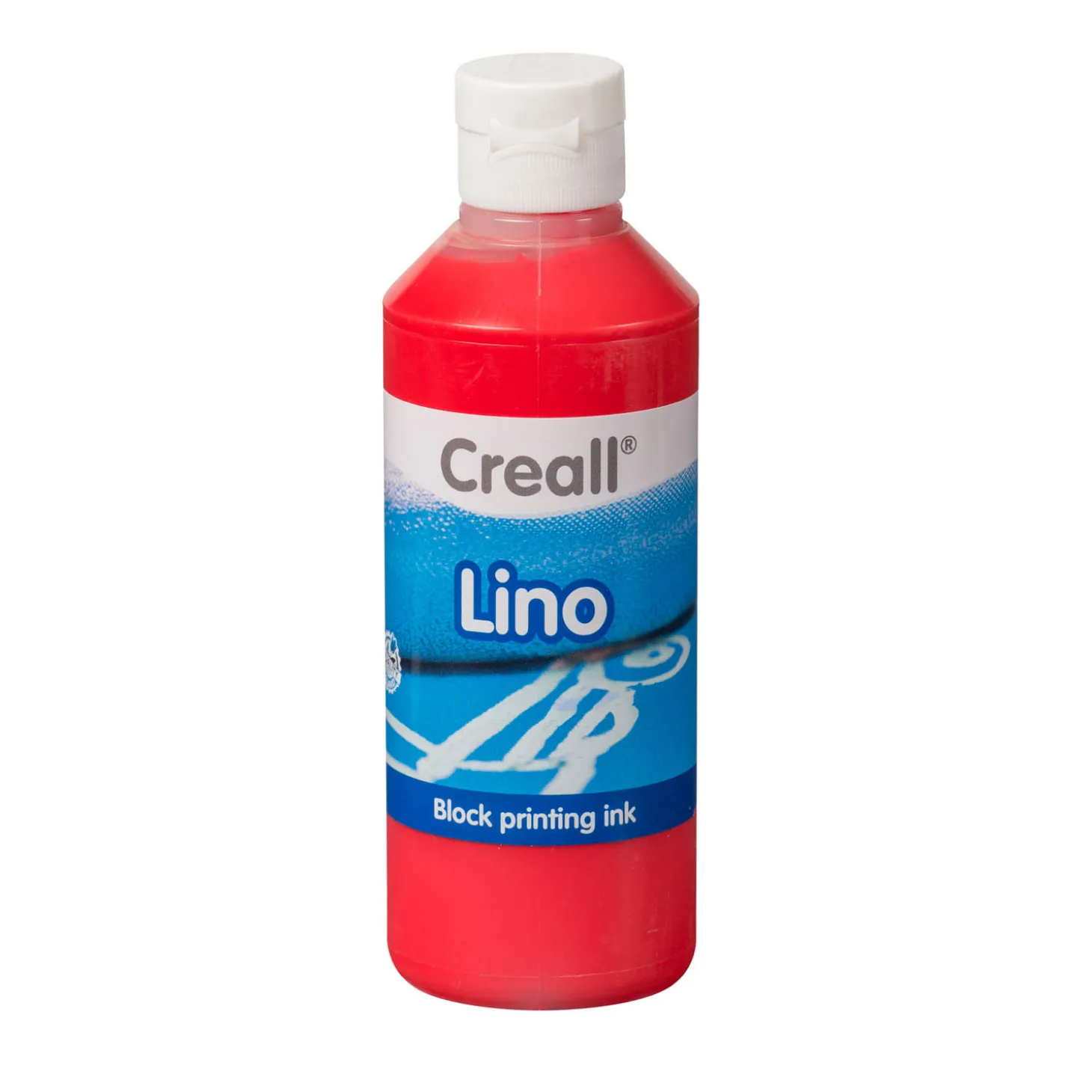 Creall Lino Blockprintverf Lichtrood, 250ml