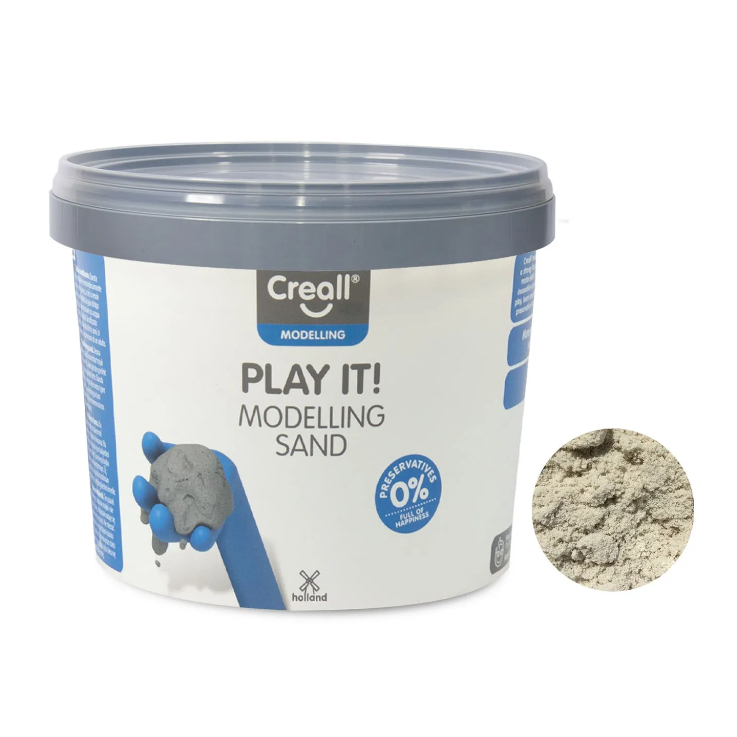 Creall Play It Speelzand Naturel, 750gr.