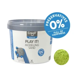 Creall Play It Speelzand Geel, 750gr.