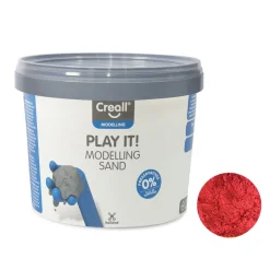 Creall Play It Speelzand Rood, 750gr.
