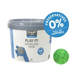 Creall Play It Speelzand Groen, 750gr.