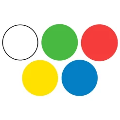 Creall Supersoft Klei - 5 kleuren Klei - 1750gr.