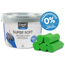 Creall Supersoft klei Groen, 1750gr.